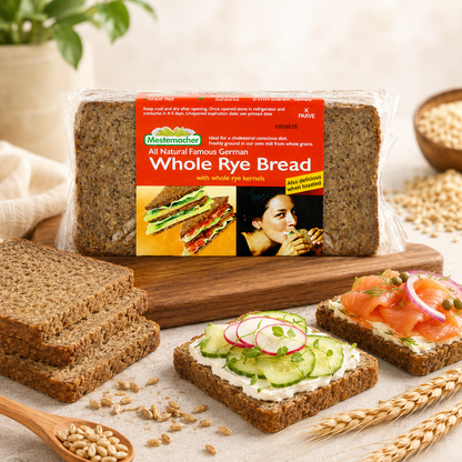 Mestemacher Whole Rye Bread 17.6 oz