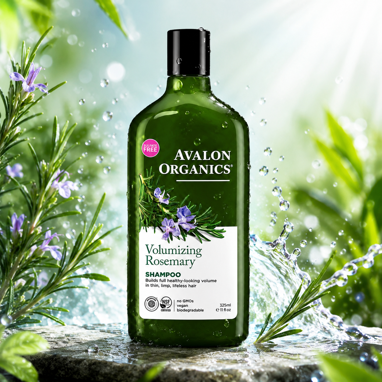 Avalon Organics Rosemary Shampoo Organic 11 oz