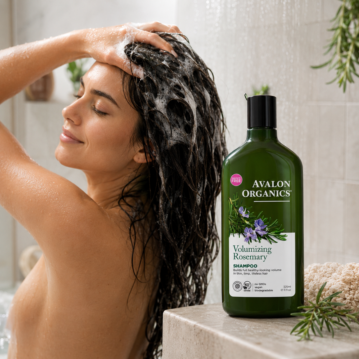 Avalon Organics Rosemary Shampoo Organic 11 oz