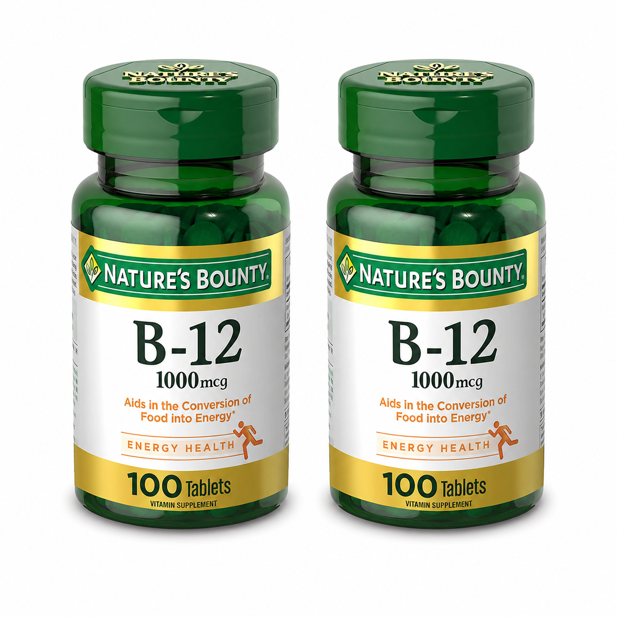 Nature's Bounty Vitamin B12 1000mcg 100 Tablets