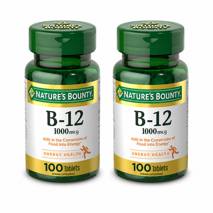 Nature's Bounty Vitamin B12 1000mcg 100 Tablets