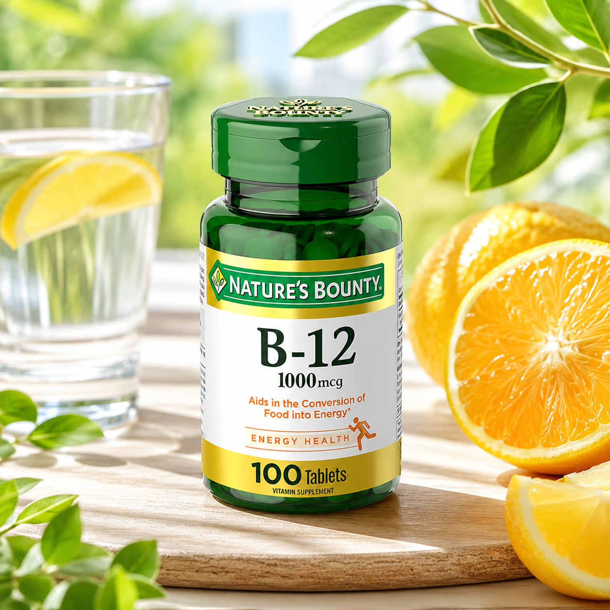 Nature's Bounty Vitamin B12 1000mcg 100 Tablets