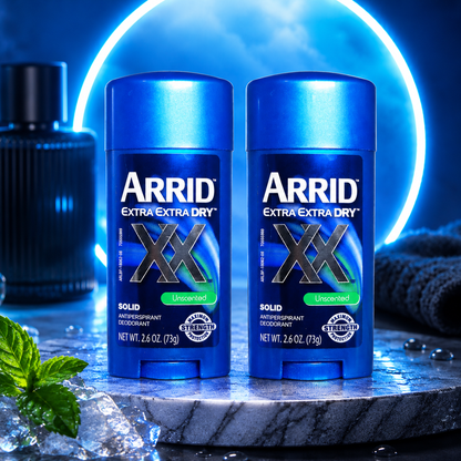 Arrid XX Anti-Perspirant Deodorant Solid Unscented 2.6 oz