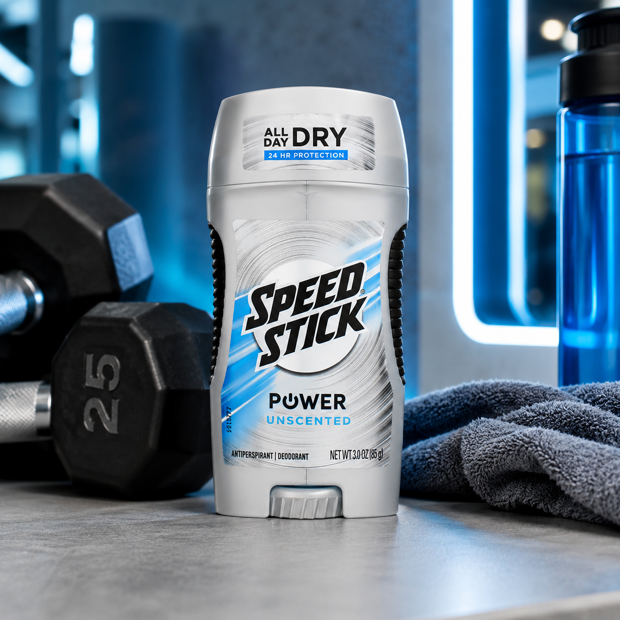 Speed Stick Power Anti-Perspirant Deodorant Unscented 3 oz