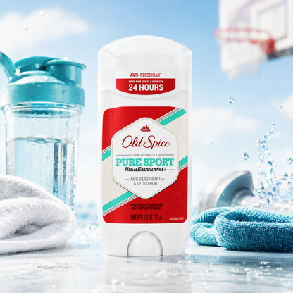 Old Spice High Endurance Anti-Perspirant & Deodorant Pure Sport 3 oz