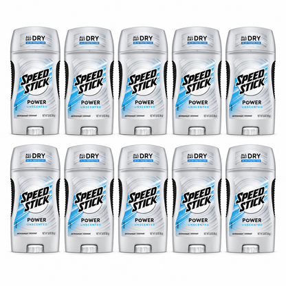 Speed Stick Power Anti-Perspirant Deodorant Unscented 3 oz