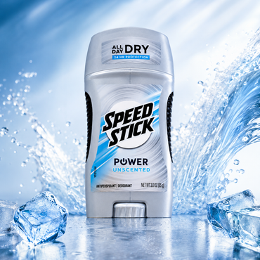 Speed Stick Power Anti-Perspirant Deodorant Unscented 3 oz
