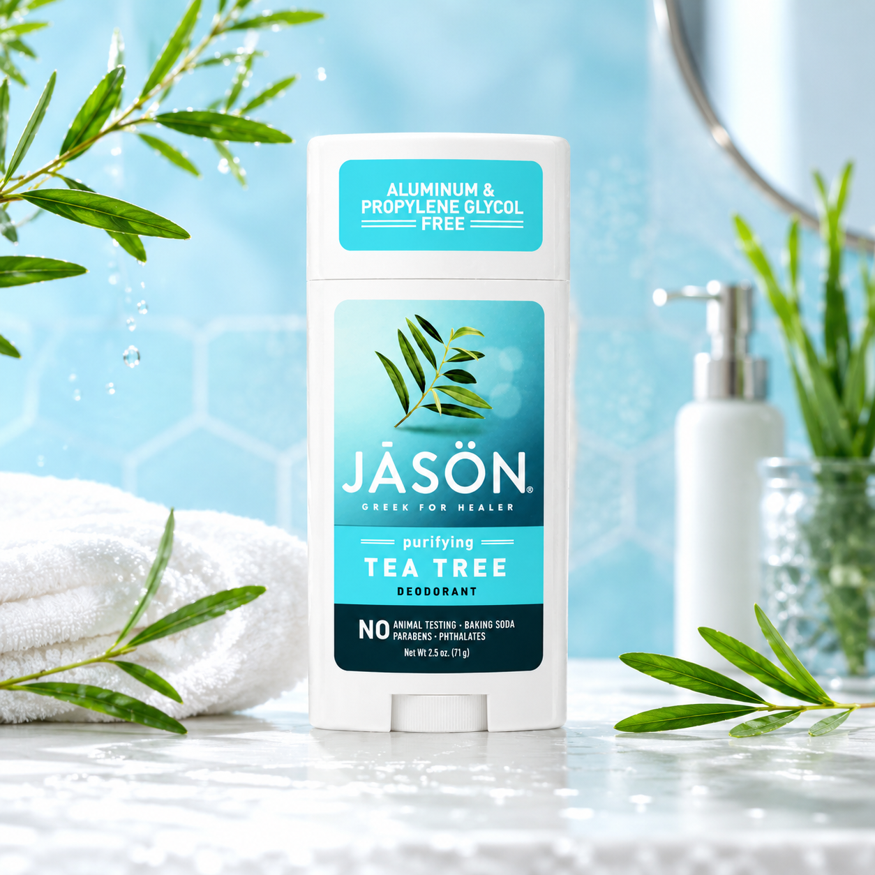 JASON Purifying Tea Tree Deodorant Stick 2.5 oz