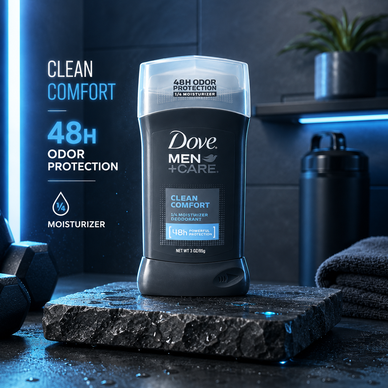 Dove Men+Care Deodorant Stick Clean Comfort For Men 3 oz