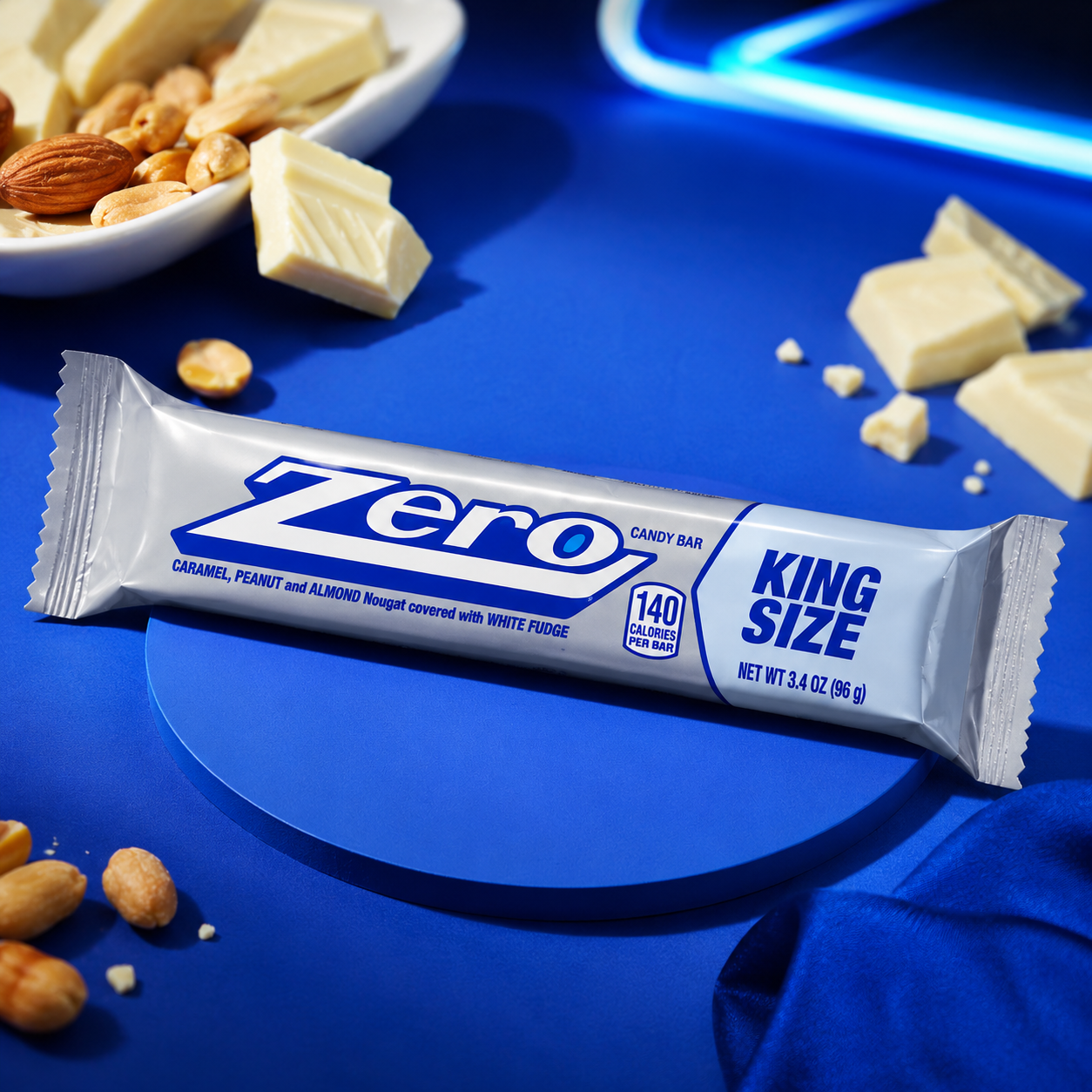 ZERO Candy Bar King Size 3.4 oz Bars