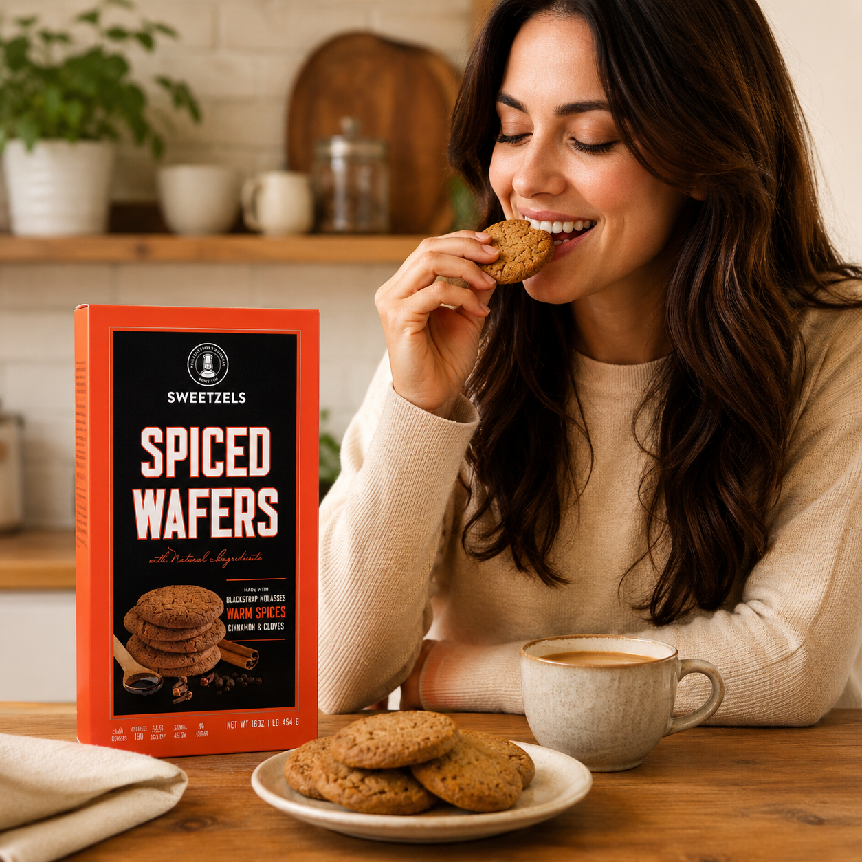 Old Fashioned Ginger Snap Cookies Made With Real Ginger &