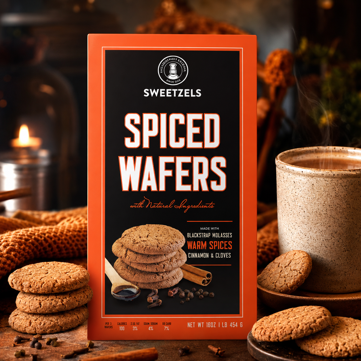 Old Fashioned Ginger Snap Cookies Made With Real Ginger &