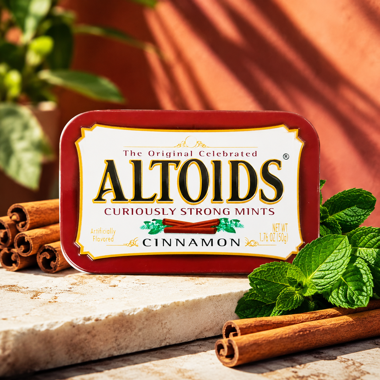 Altoids Wrigleys Mints Cinnamon 1.76 Ounce