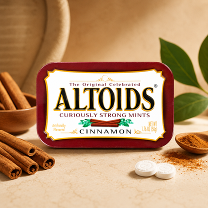 Altoids Wrigleys Mints Cinnamon 1.76 Ounce