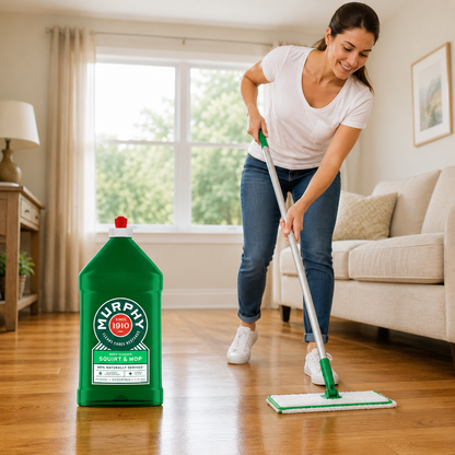 Murphy's Oil Soap Squirt and Mop Wood Floor Cleaner 32 Fluid Ounce