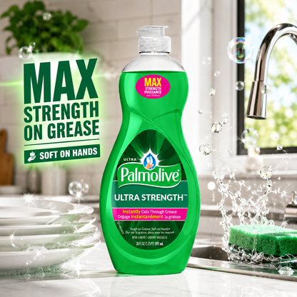Palmolive Ultra Strength Dishwashing Liquid Original Scent 20 Fl Oz