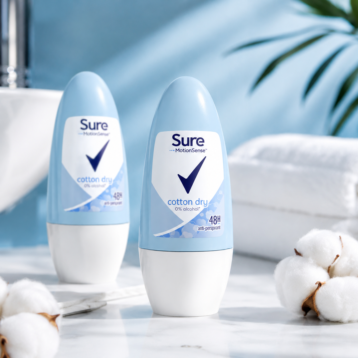 Sure Cotton Fresh Fresh Cotton Fresh Roll on Deodorant 6pk x 50ml