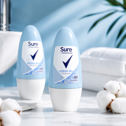 Sure Cotton Fresh Fresh Cotton Fresh Roll on Deodorant 6pk x 50ml