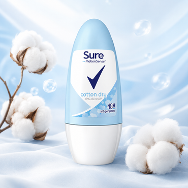 Sure Cotton Fresh Fresh Cotton Fresh Roll on Deodorant 6pk x 50ml