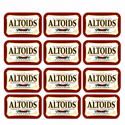 Altoids Classic Cinnamon Hard Candy Breath Mints Bulk Tin 1.76 oz