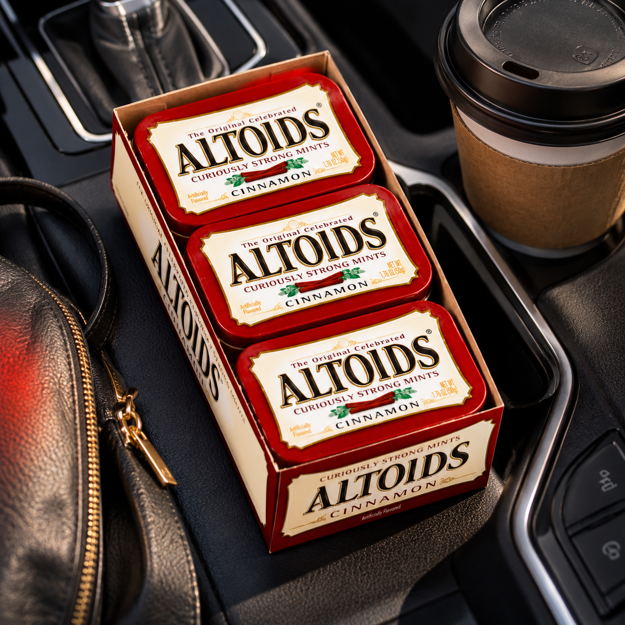 Altoids Curiously Strong Mints Cinnamon Per Tin 6 Tin 1.76oz
