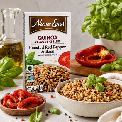 Near East Roasted Pepper and Basil Quinoa Blend 4.9 ounces