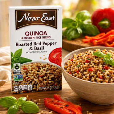 Near East Roasted Pepper and Basil Quinoa Blend 4.9 ounces