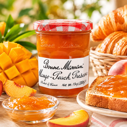 Bonne Maman Mango Peach Peach Preserves Mango Peach 13 Ounce