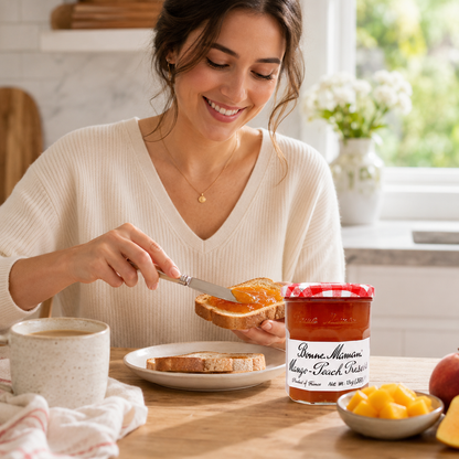 Bonne Maman Mango Peach Peach Preserves Mango Peach 13 Ounce