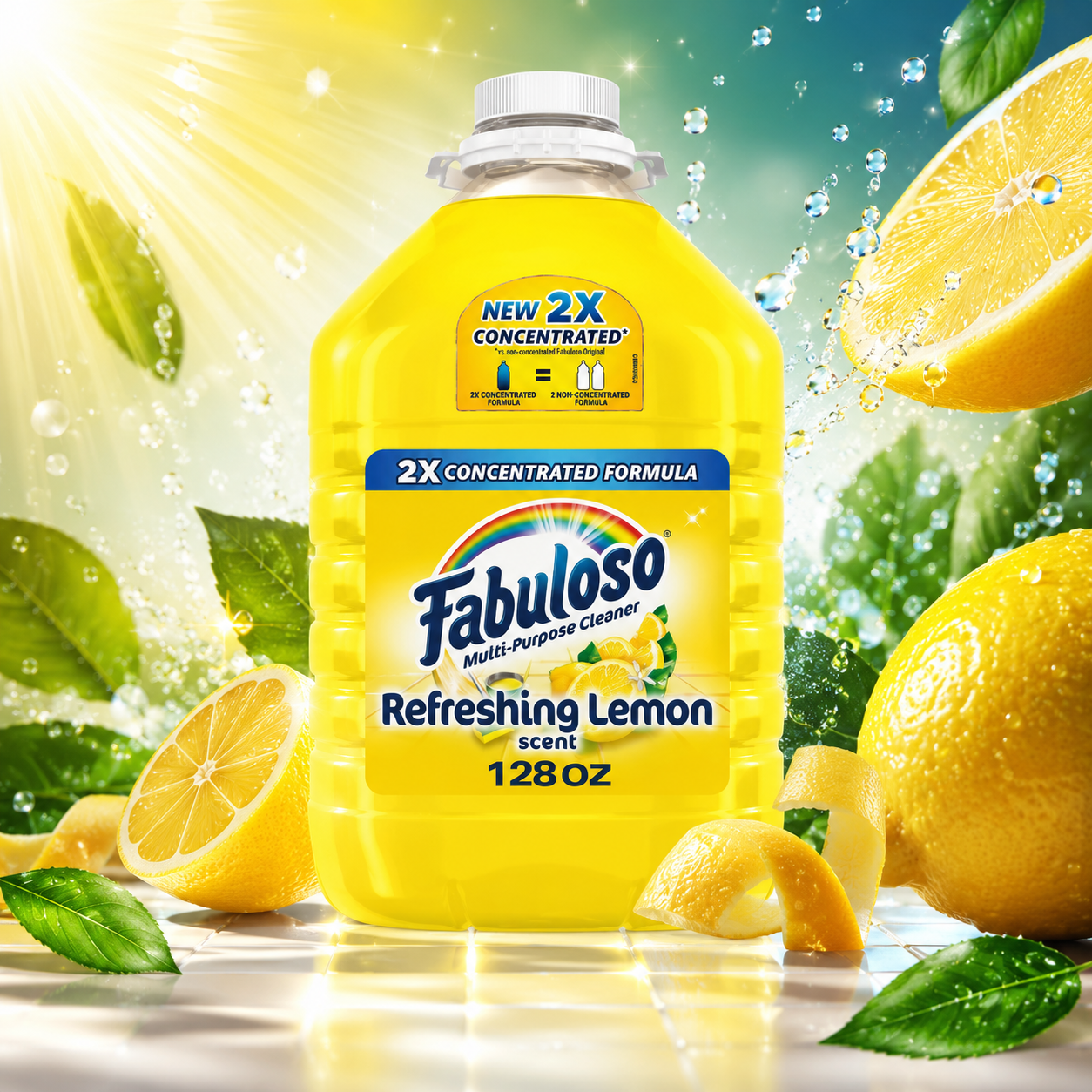 Fabuloso Multi Purpose Cleaner Concentrated Formula 1 Gallon