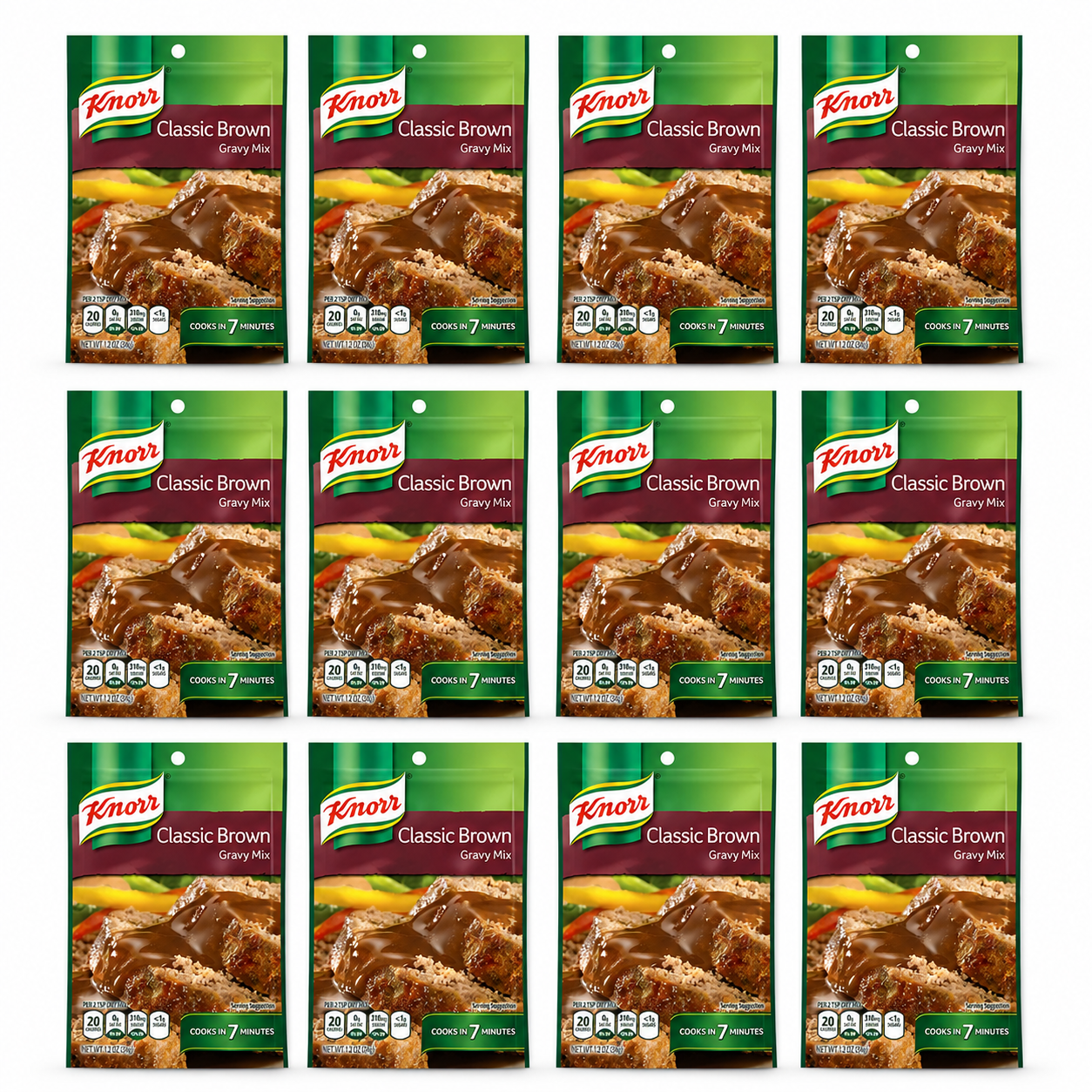 Knorr Gravy MixClassic Brown 12x1. 2Oz