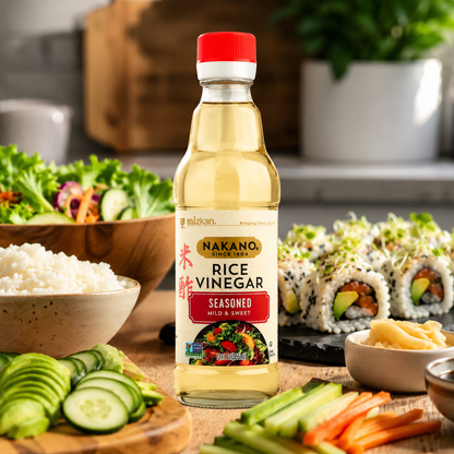 Nakano Rice Vinegar Seasoned Original 3PC 12 fl oz