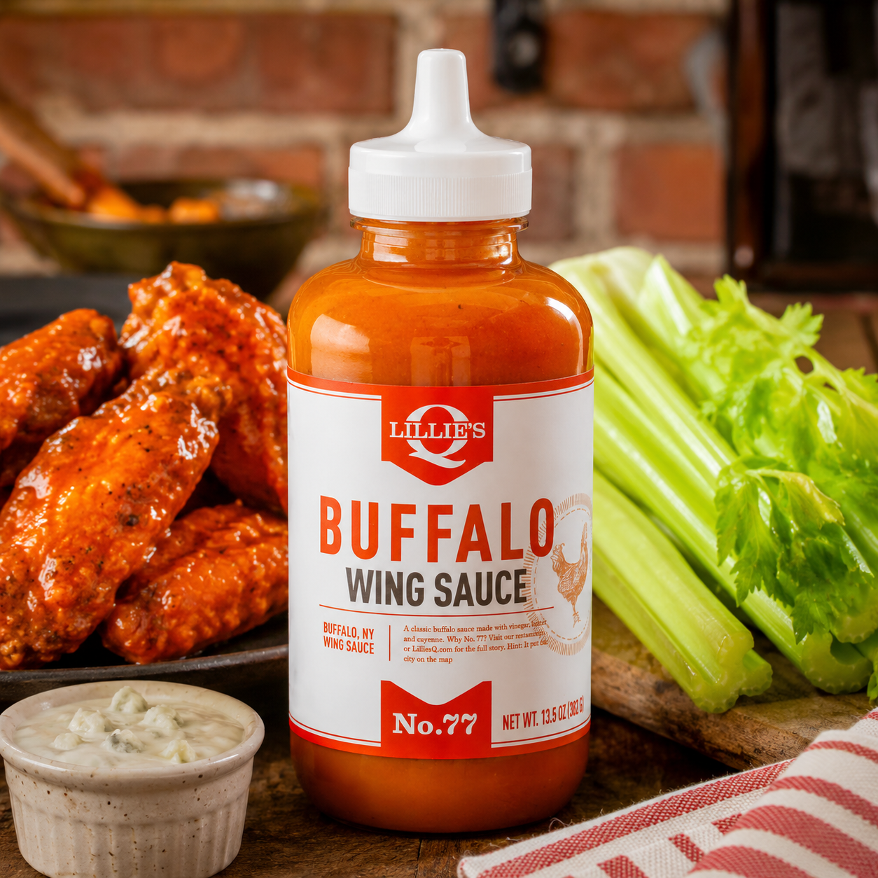 Lillies Q Buffalo Wing Sauce 13.5 OZ