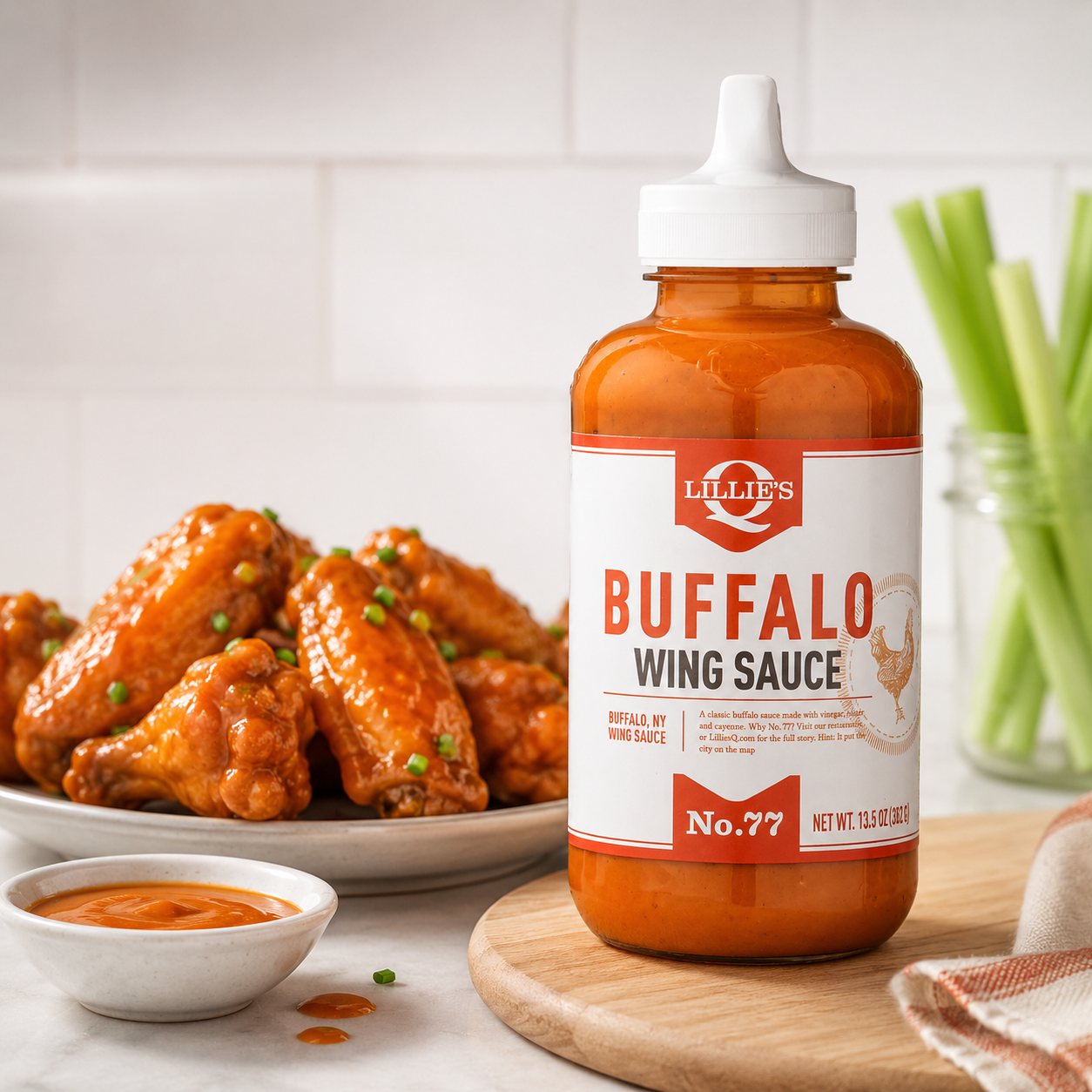 Lillies Q Buffalo Wing Sauce 13.5 OZ