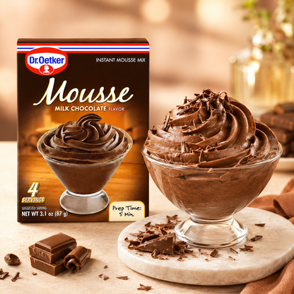 Dr. Oetker Milk Chocolate Mousse 3.1 oz