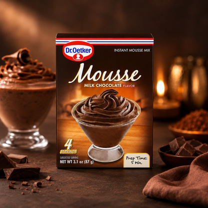 Dr. Oetker Milk Chocolate Mousse 3.1 oz