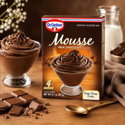 Dr. Oetker Milk Chocolate Mousse 3.1 oz