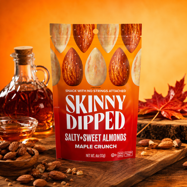 Skinny Dipped Almonds Maple Crunch Almonds 4 Ounce