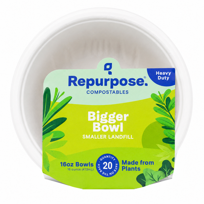 Repurpose Compostable Bowls 20 Count 20 CT 16oz