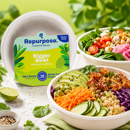 Repurpose Compostable Bowls 20 Count 20 CT 16oz