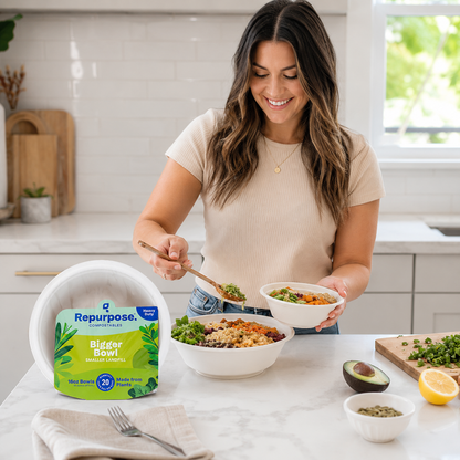 Repurpose Compostable Bowls 20 Count 20 CT 16oz