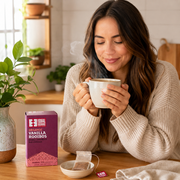 Equal Exchange Vanilla Rooibos Vanilla Organic Vanilla Rooibos Tea 20 Count