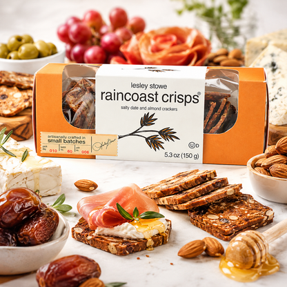 Raincoast Crisps Salty Date and Almond Crackers 5.3 Ounce