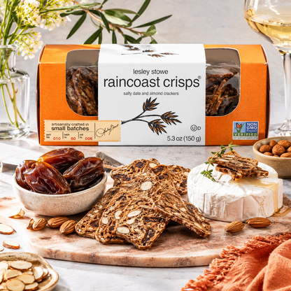 Raincoast Crisps Salty Date and Almond Crackers 5.3 Ounce