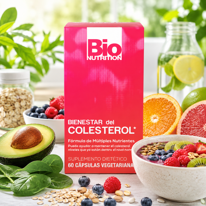 Bio Nutrition Chlolesterol Wellness 60 Vegetarian Capsules Natural Formula