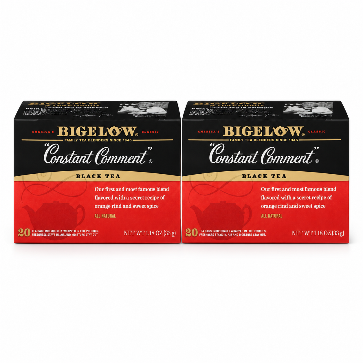 Bigelow Special Blend Constant Comment Tea 2 1.18 OZ