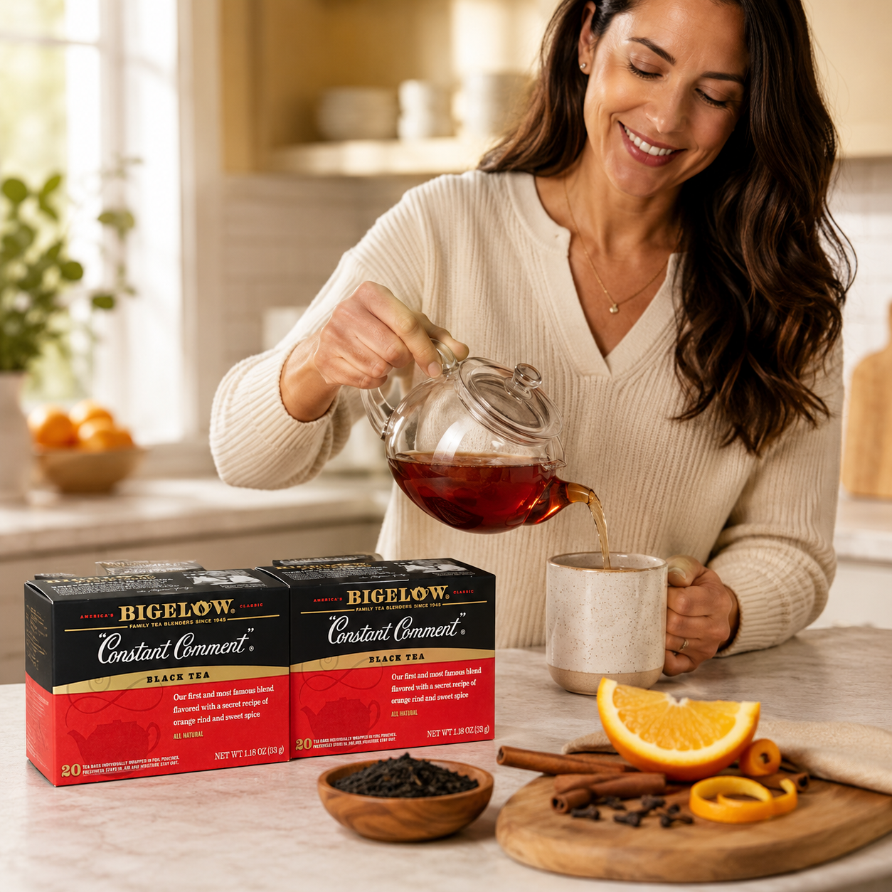 Bigelow Special Blend Constant Comment Tea 2 1.18 OZ