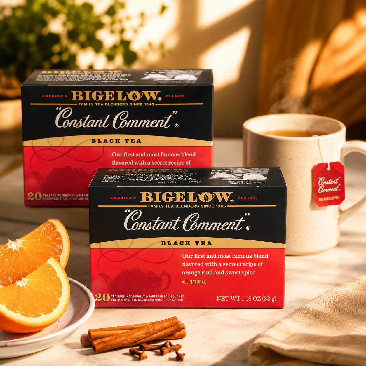Bigelow Special Blend Constant Comment Tea 2 1.18 OZ