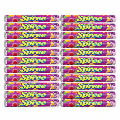 Original Spree Lemon Original Candy Rolls Sweet and Tart Hard Candy in 1.77 oz