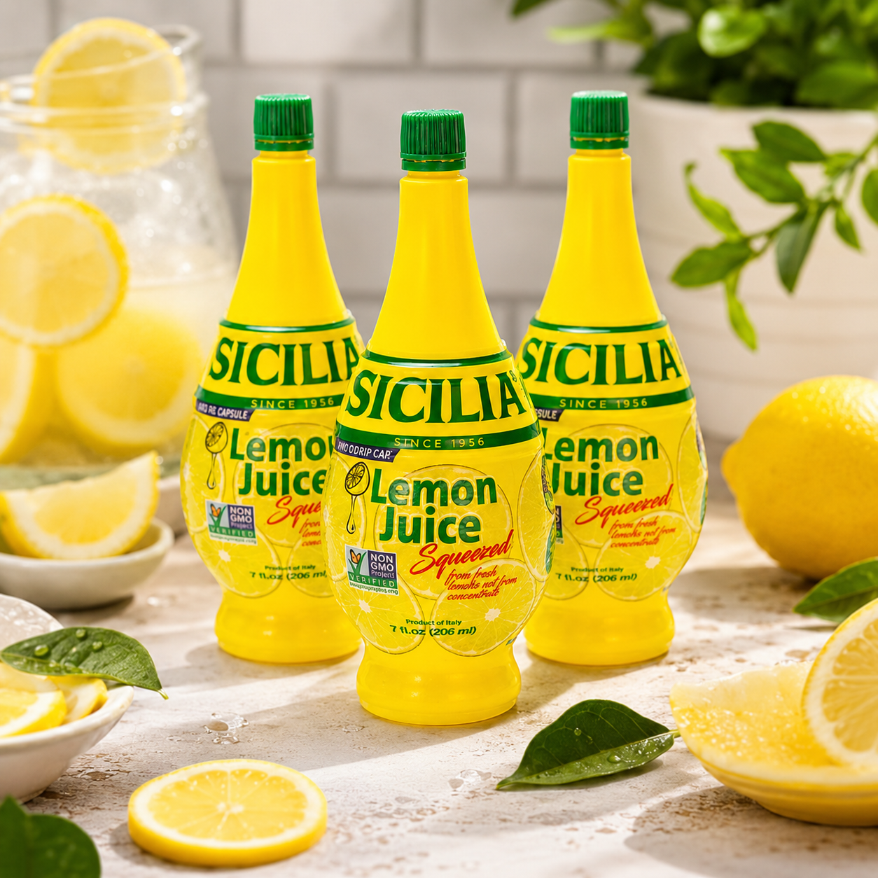 BANRIN Sicilia Lemon Juice 7 oz